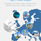 European Travel Plug (3 Count)