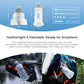 Collapsible Water Filter Bottle with 0.01 Micron Filtration