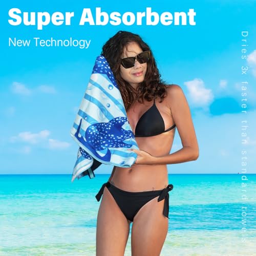 Microfiber Beach Towel (2 Count)