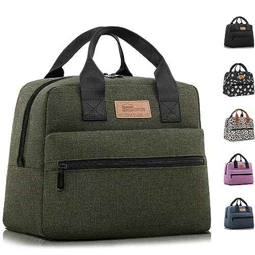 Insulated Lunch Bag for Women Men