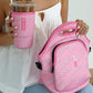LunchTote Zippered Bag Insulated Neoprene Caddy (Total Baddie / X-Large 6.5 Quart Lunch Tote)