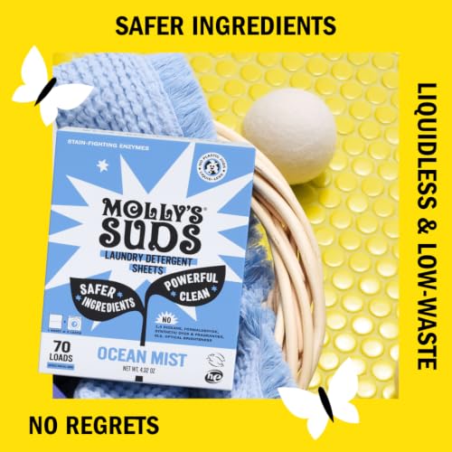 Molly’s Suds Laundry Detergent Sheets (70 Count)