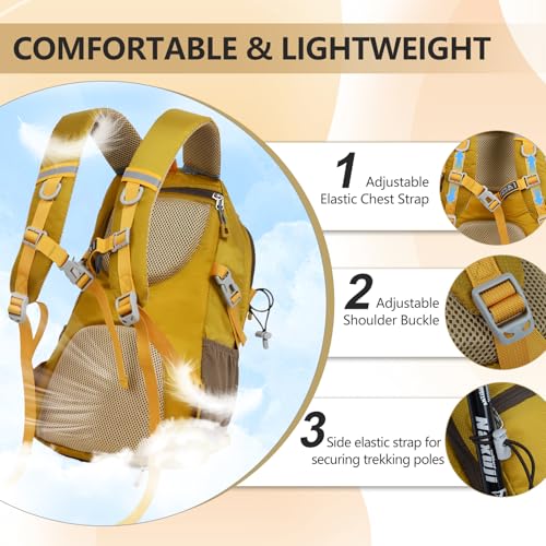 Hiking Backpack With Rain