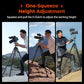 x Potato Jet Tribex Hydraulic Carbon II Tripod Fast Extend Camera Travel Tripod