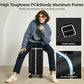 20 Inch Carry On Luggage with Cup Holder and USB Ports