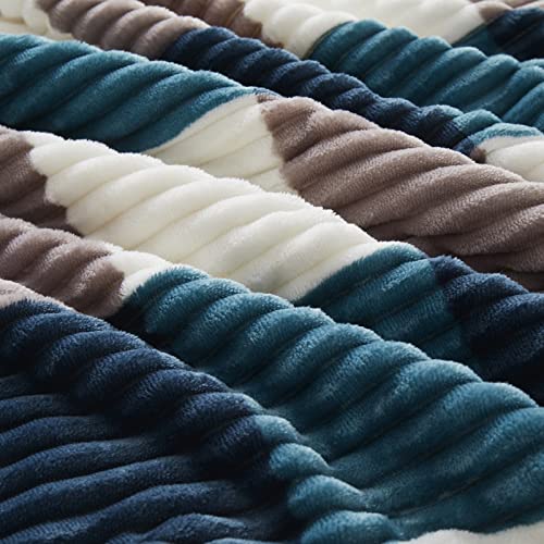 Sherpa Blanket Twin Plaid Thick Bed Blanket