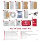 All Purpose First Aid Kit 184 Pieces