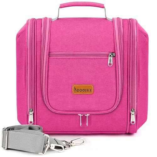 Hanging Travel Toiletry Bag for Women and Men
