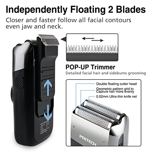 Foil Shaver for Men with Pop