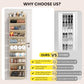 20 25 Pairs Over the Door Shoe Organizer