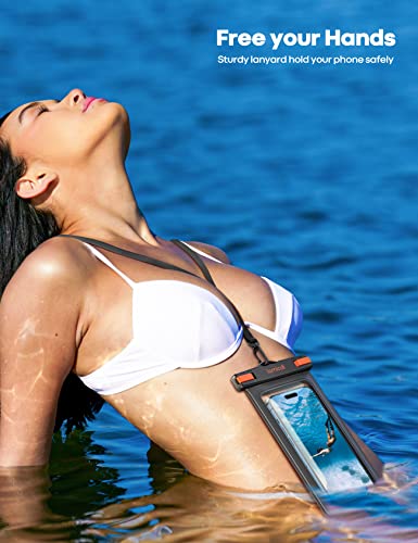 Large Size Waterproof Phone Pouch (2 Count)