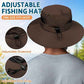 Sun Hats for Men Women Wide Brim Bucket Hat Brown