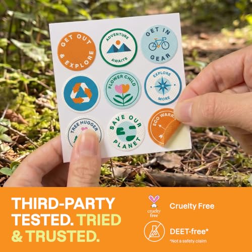 Mosquito Repellent Stickers for Kids & Adults (80 Count)