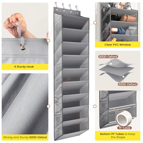 20 25 Pairs Over the Door Shoe Organizer