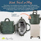 Dream Convertible Diaper Bag Tote Backpack