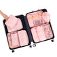 8 Set Packing Cubes Luggage Packing Organizers for Travel Accessories