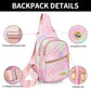 Small Sling Bag For Women Men Casual Crossbody Sling Backpack