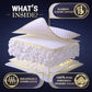 King Shredded Memory Foam Bed Pillow