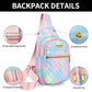 Small Sling Bag For Women Men Casual Crossbody Sling Backpack