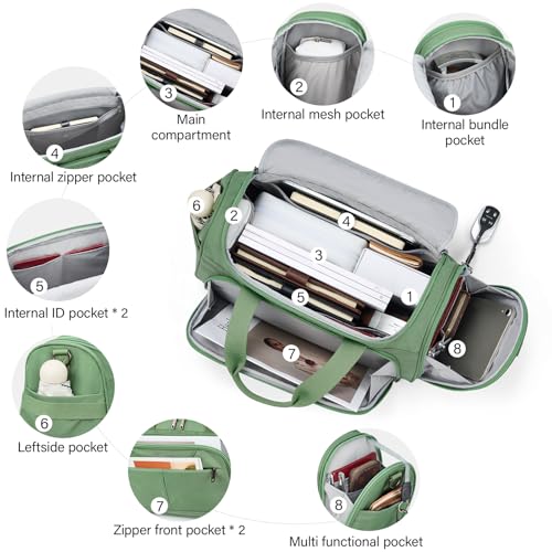Small Underseat Carry On Luggage Bags for Travel with 10 Pockets