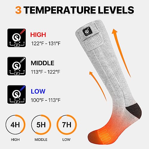 Heated Socks for Men Women