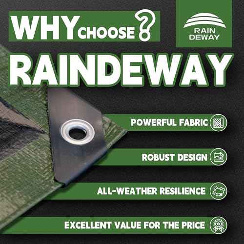 12x24 Feet Tarp Waterproof