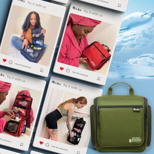 Travel Toiletry Bag for Men and Women