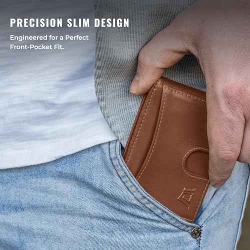 Money Clip Slim Minimalist Wallet for Men