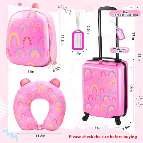 4 Pcs Kids Luggage Set (4 Count)