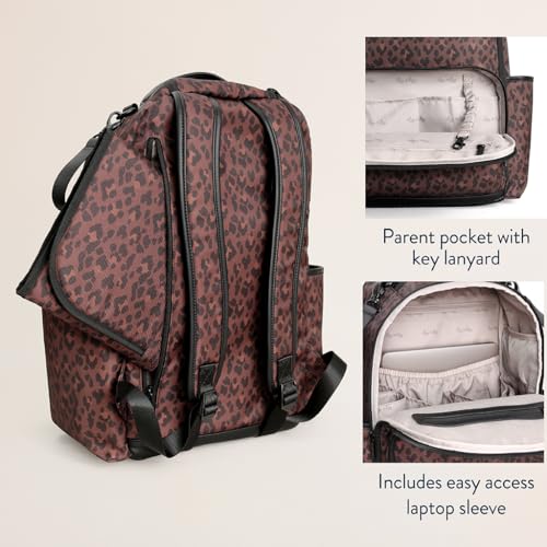 Boss Plus Large Diaper Bag Backpack with 19 Pockets