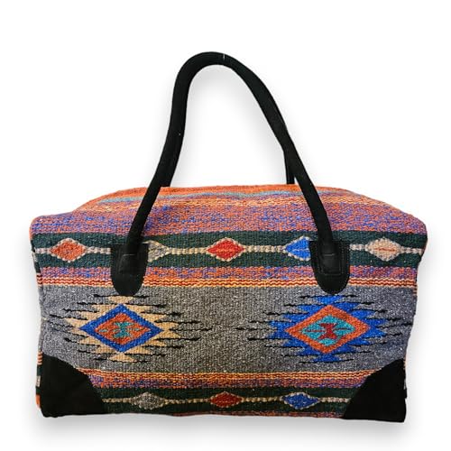 Southwestern Large Weekender Travel Bag Western Duffle Bag Boho Travel Bag