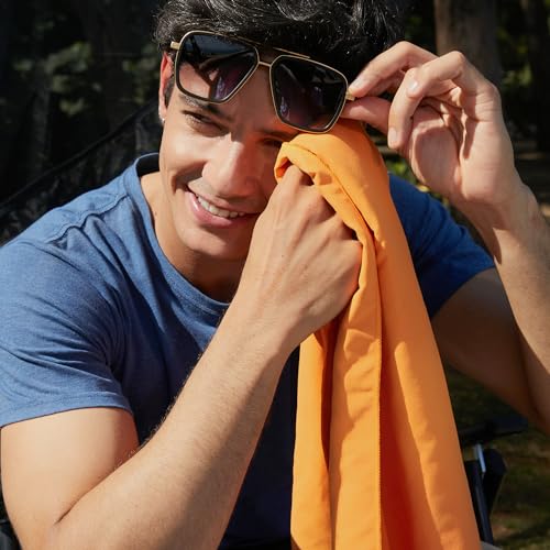 Microfiber Towel Quick Dry Camping & Travel & Gym Towel. Compact