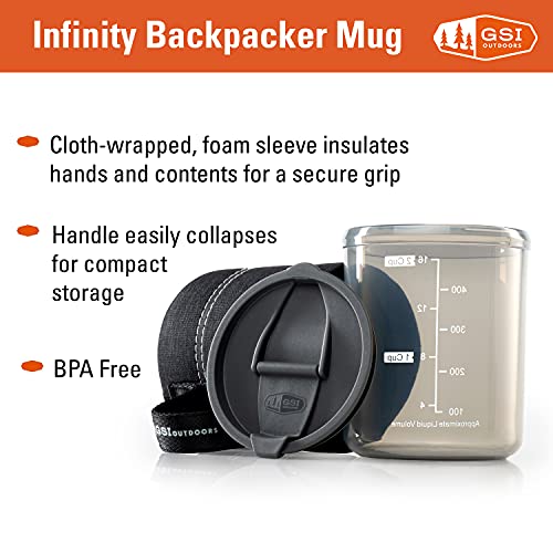 75285 Infinity Backpacker Mug Black