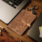 Genuine Leather Passport Holder for Women Men