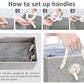 Storage Bins with Lids (3 Count)