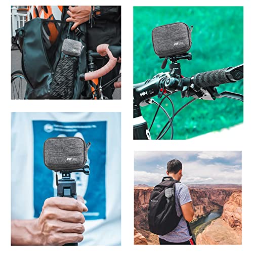 Grey Weaving Mini Carrying Case for Go Pro Hero 13