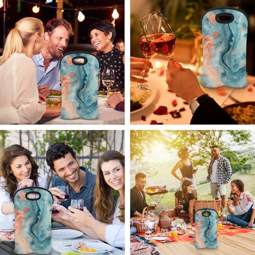Wine Carrier Tote Personalized Bag for 2 Bottles