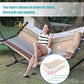 12FT 2 Person Hammock V Shaped Spreader Bar Fall Yellow Stripes