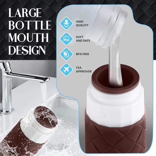 Travel Bottles for Toiletries (4 Count)