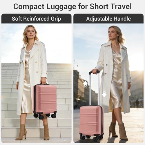 15'' Underseat Carry On Luggage Airline Approved Lightweight