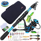 Telescopic Fishing Rod and Reel Combo