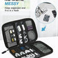 Large Electronics Organizer Travel Case for Tech Accessories