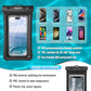 IP68 Waterproof Phone Pouch 2 Pack (2 Count)