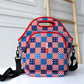 LunchTote Zippered Bag Insulated Neoprene Caddy (Patriotic Patchwork / X-Large 6.5 Quart Lunch Tote)