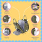Baby Diaper Bag Backpack