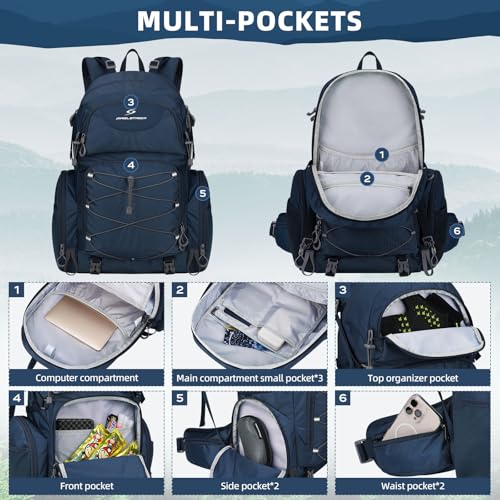 40L Waterproof Hiking Backpack