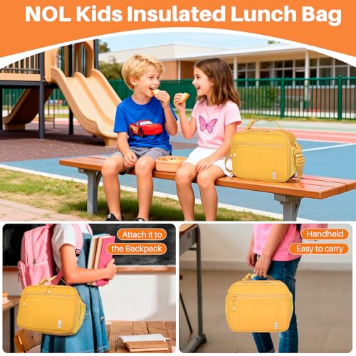 NOL Reusable Insulated Kids Lunch Bag