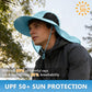 Sun Hat for Men Women with Neck Flap