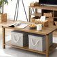 Storage Bins with Lids (3 Count)