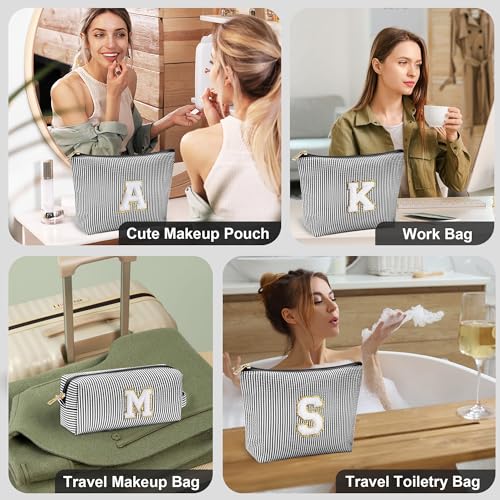 Initial Makeup Bag